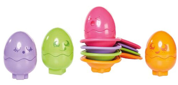 Tomy Hide & Squeak Egg And Spoon Set