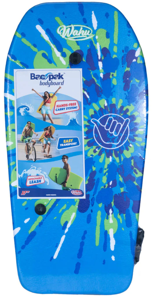 WAHU BAC PAK BODYBOARD 94CM AST