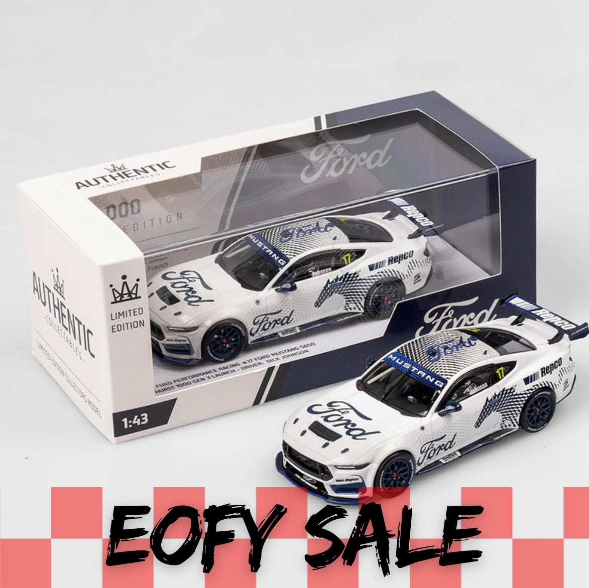 1:43 #17 MUSTANG GT S650 '22 BATHURST