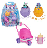 HATCHIMALS ALIVE HATCH N STROLL SET