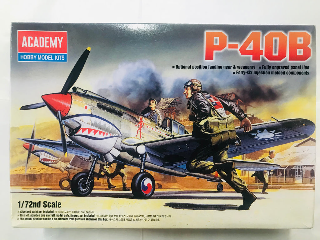 ACADEMY 1/72 P-40B WARHAWK