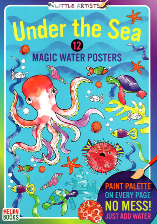 BOOK LITTLE ARTIST UNDER THE SEA