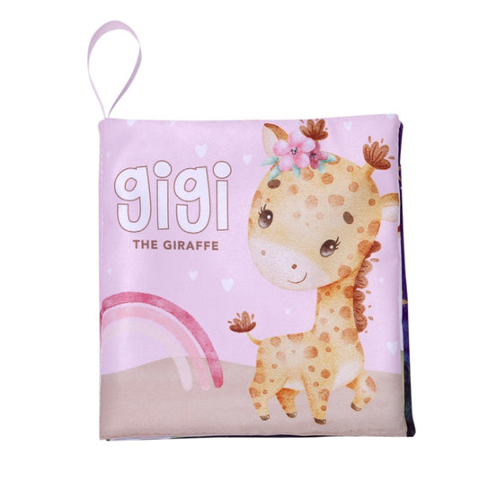 SPLOSH BABY GIRAFFE CLOTH BOOK