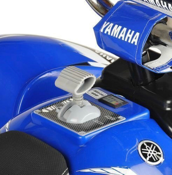 RIDE ON 12 VOLT YAMAHA RAPTOR BLUE