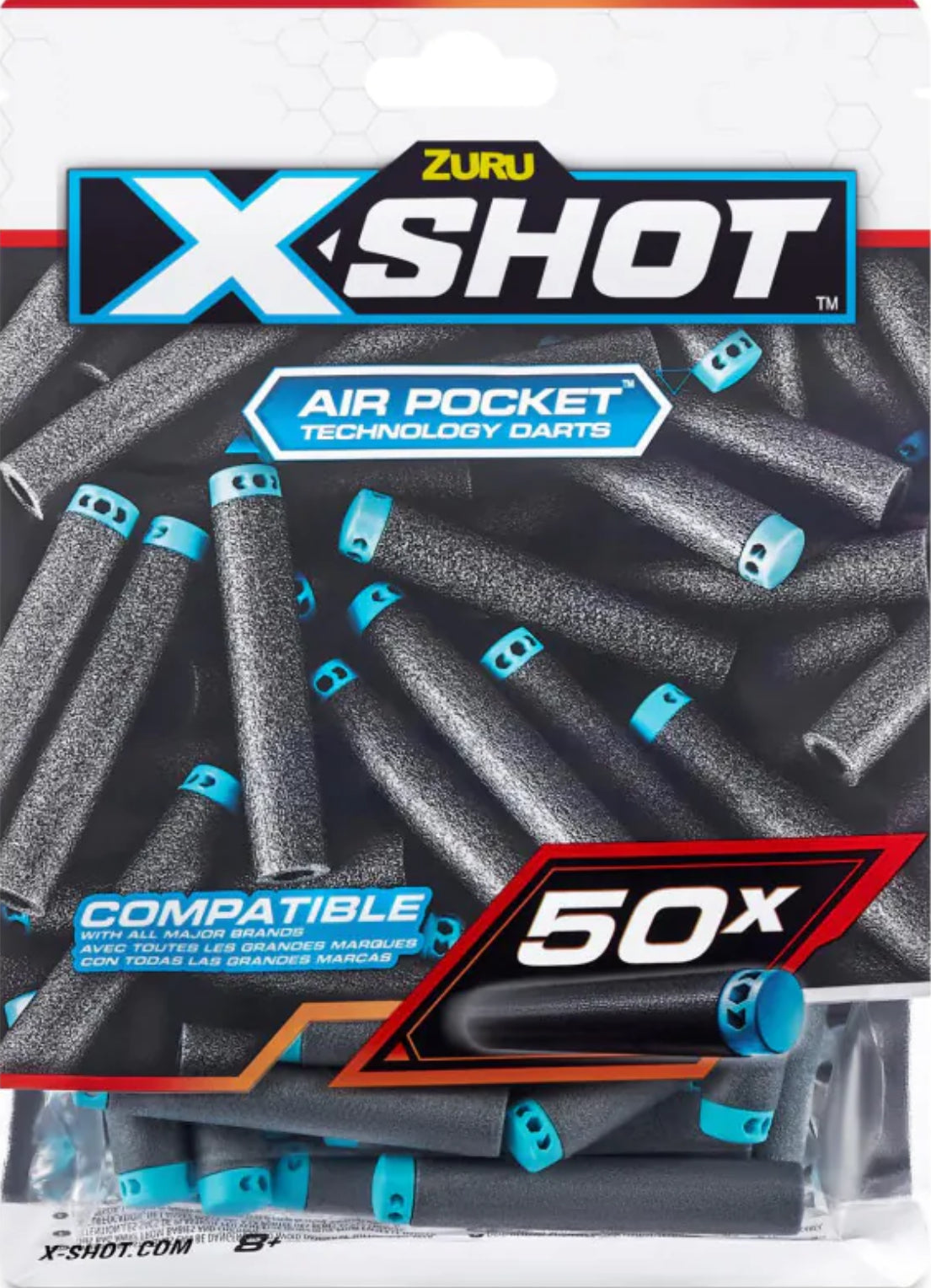 XSHOT 50PK ELITE DART REFILS