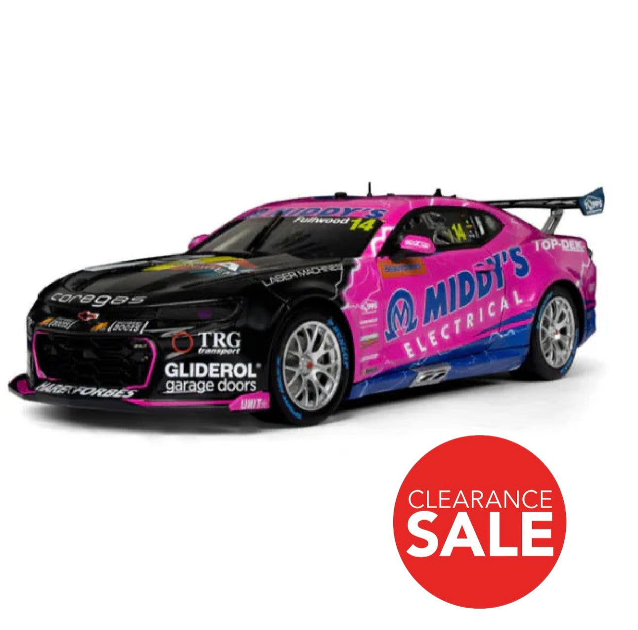 1:18 CAMARO #14 MIDDY FULL/FIOR BATH 23