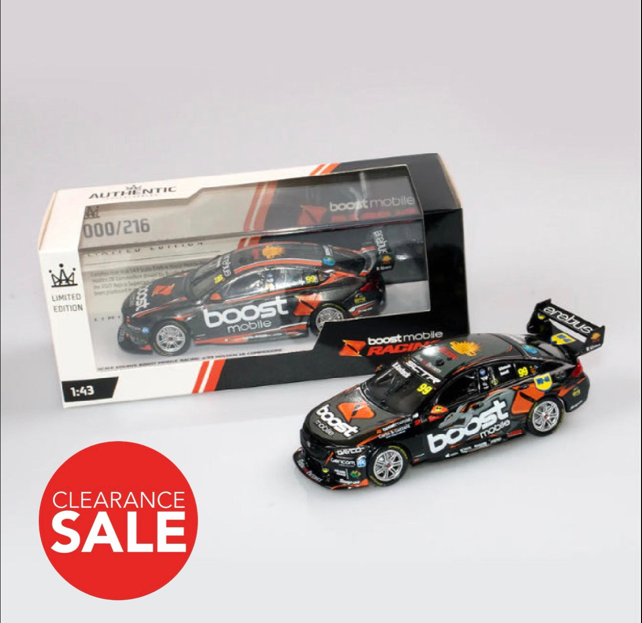 1:43 2021 BOOST MOBILE #99 BATHURST 1000