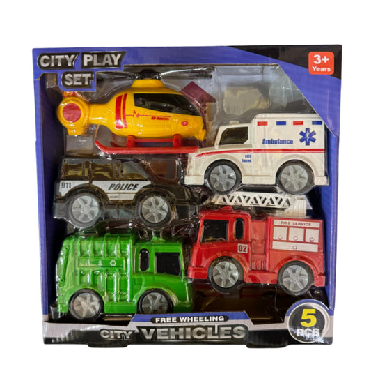 CITY VEHICLE PLAYSET