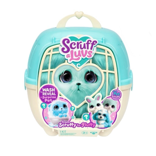 SCRUFF A LUVS IN CARRY CASE BLUE