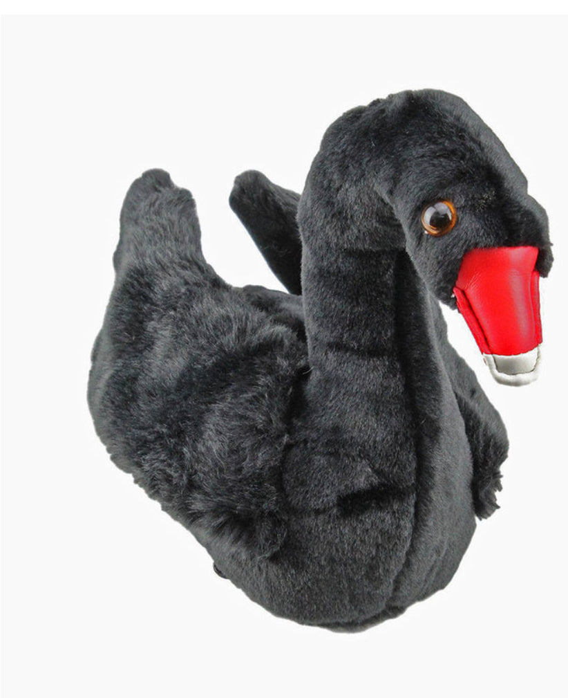 PLUSH BLACK SWAN