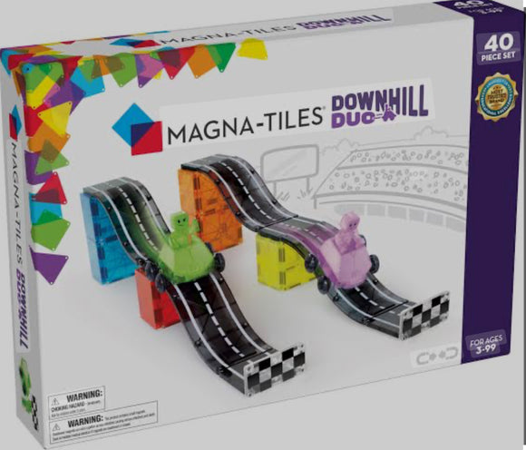 MAGNA TILES DOWNHILL DUO 40 PC