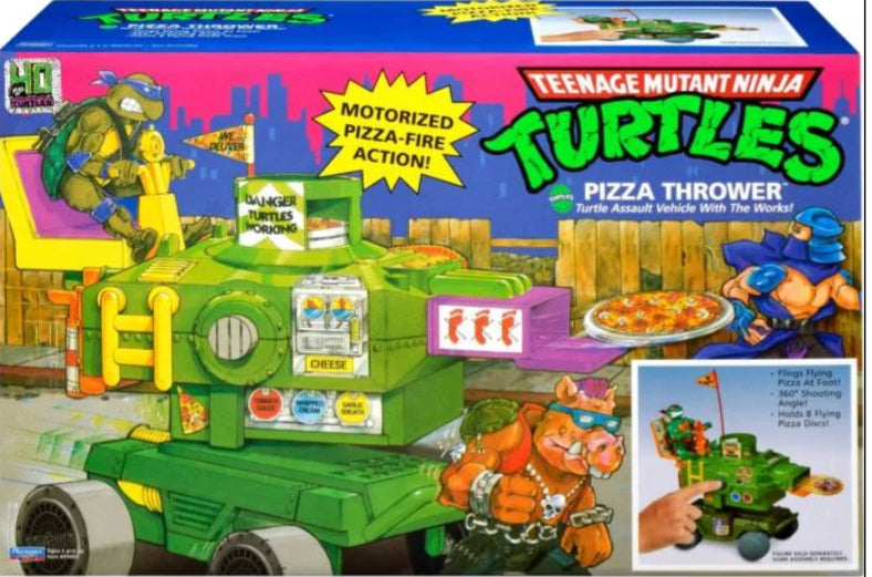 TMNT CLASSIC PIZZA THROWER VEHICLE