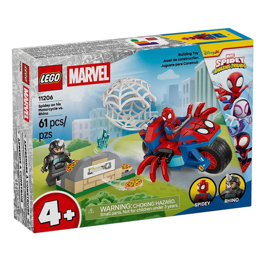 LEGO 11206 MARVEL SPIDEY MOTORBIKE RHINO