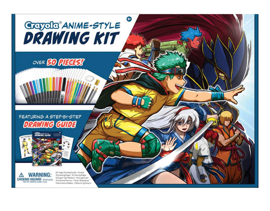 CRAYOLA LEARN TO DRAW ANIME KIT