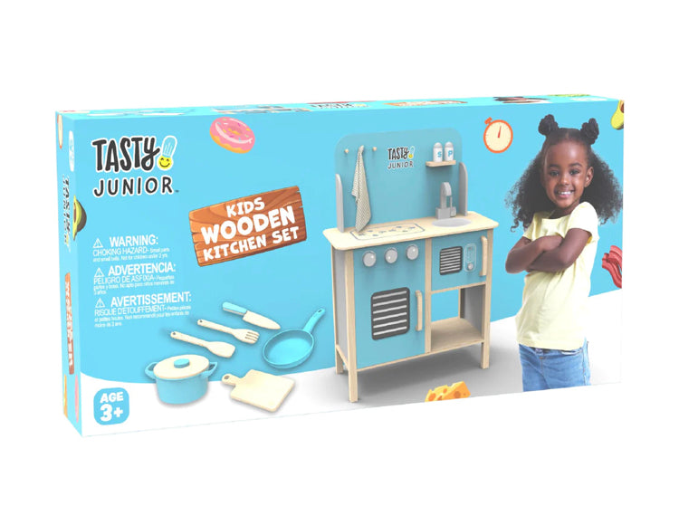 TASTY JR WOODEN KITCHEN SET