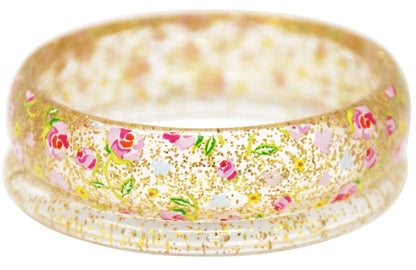 P/POP BC138 GARDEN ROSE BANGLES