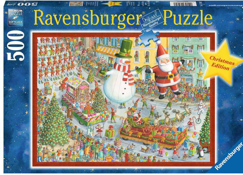 PUZZLE 500PC HERE COMES CHRISTMAS