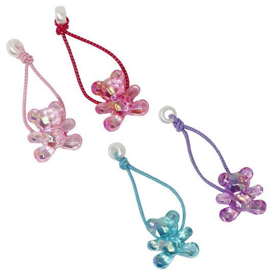 P/POP SBG186 TEDDY HAIR TIES
