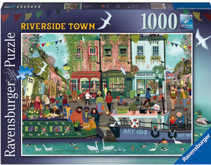 PUZZLE 1000PC RIVERSIDE TOWN