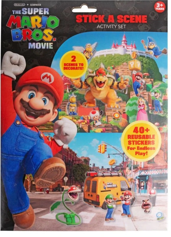 STICK A SCENE SUPER MARIO