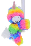 FURRY SNAP PALS RAINBOW UNICORN