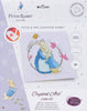 CRYSTAL ART 18X18 PETER RABBIT & MUM