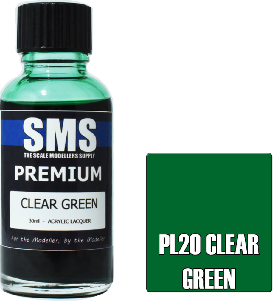 SMS PL20 PREMIUM CLEAR GREEN