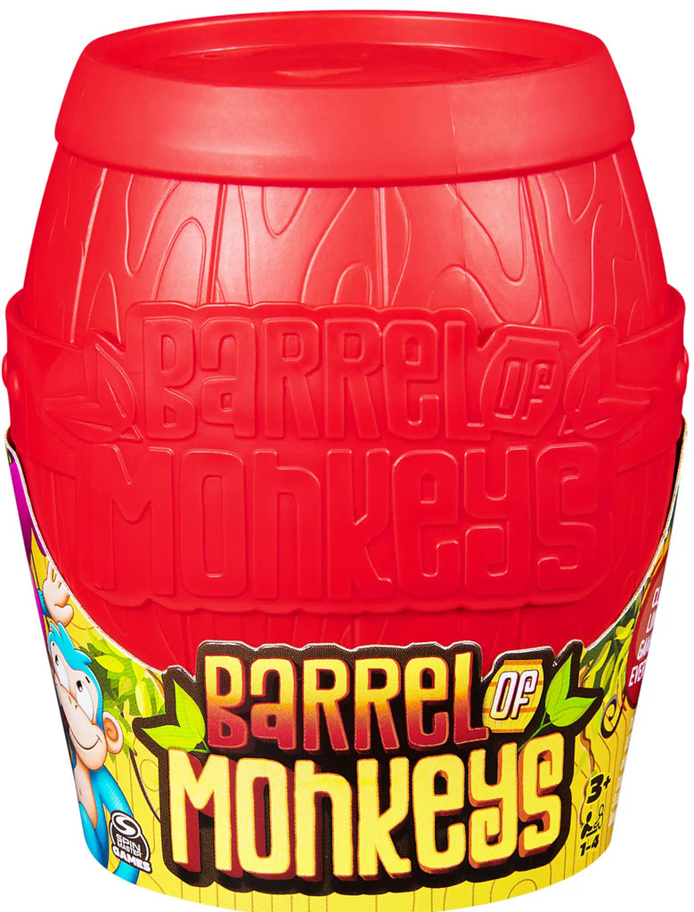 GAME BARREL OF MONKEYS NEW 2024