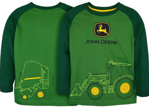 JD T-SHIRT L/S HAY BALER WRAP CHILD 5