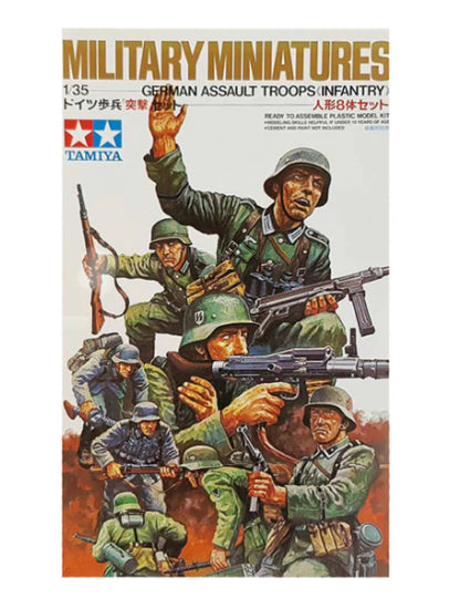 TAMIYA 1:35 GERMAN ASSAULT TROOPS