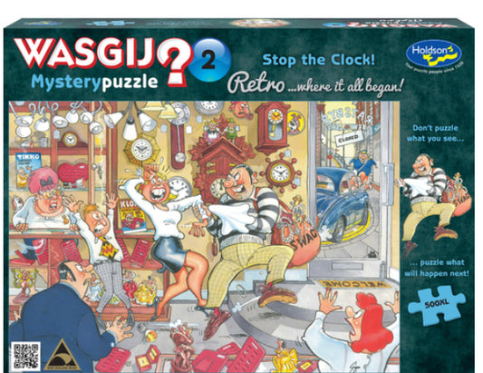 Puzzle Wasgij #2 Retro Stop The Clock