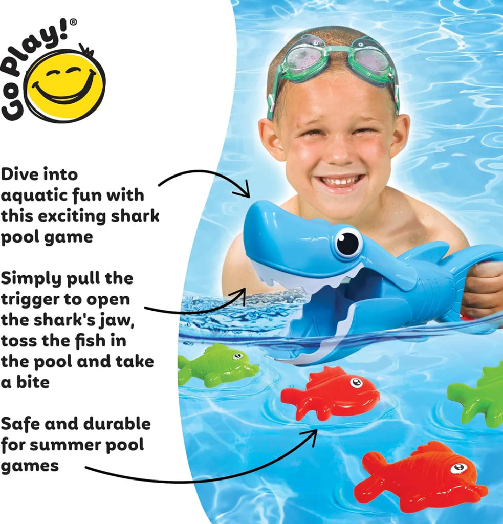 GO PLAY SHARK CHOMP POOL GAME