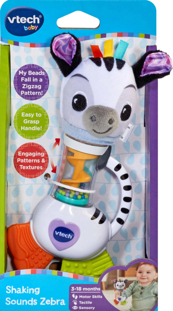 VTECH SHAKING SOUNDS ZEBRA