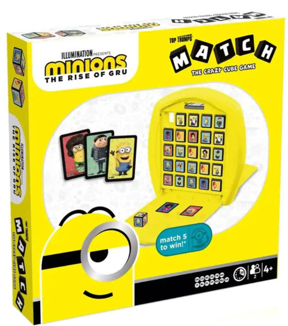 GAME MINIONS 2 MATCH THE CRAZY CUBE GAME