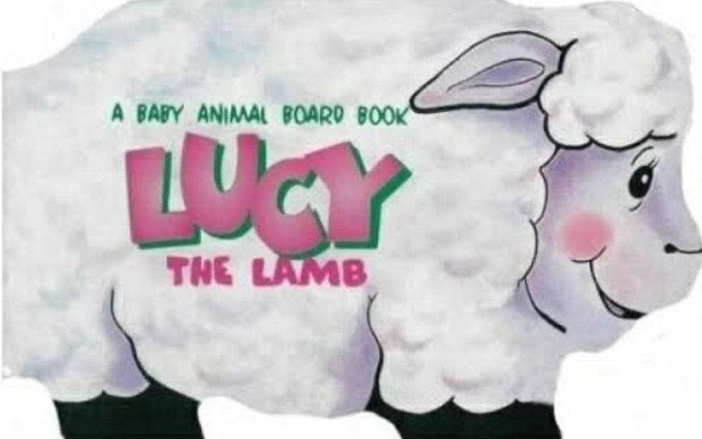 BOOK BABY ANIMAL LUCY THE LAMB