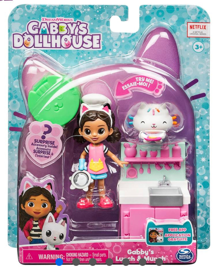 Gabbys Dollhouse Lunch & Munch Cooking