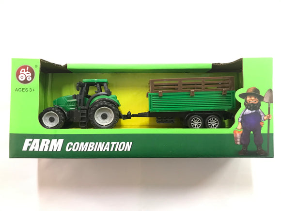 FARM TRACTOR WITH TRAILER ASSTD