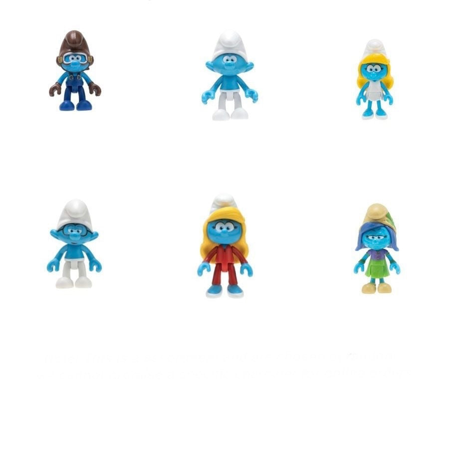 SMURF 3" MYSTERY MUSHROOM HOUSE AST