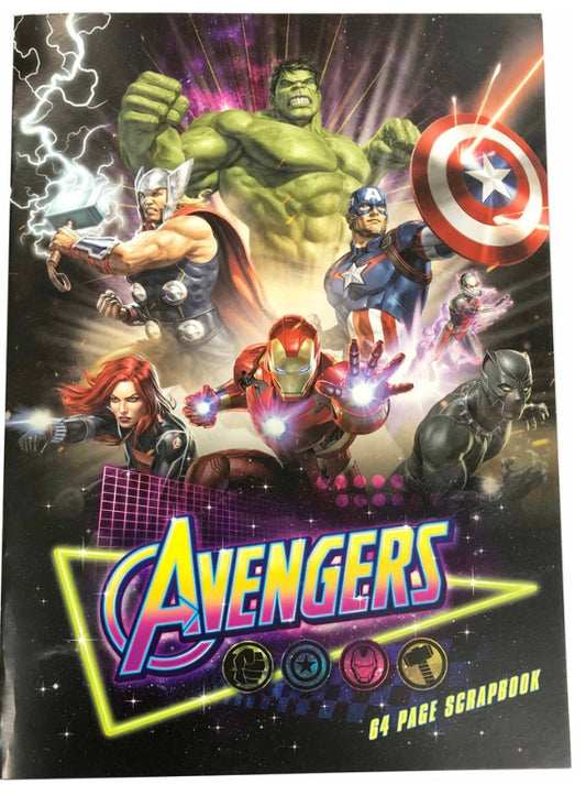 SCRAPBOOK 64PG AVENGERS