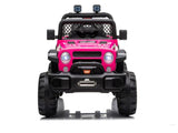 RIDE ON 12 VOLT BASHER PINK