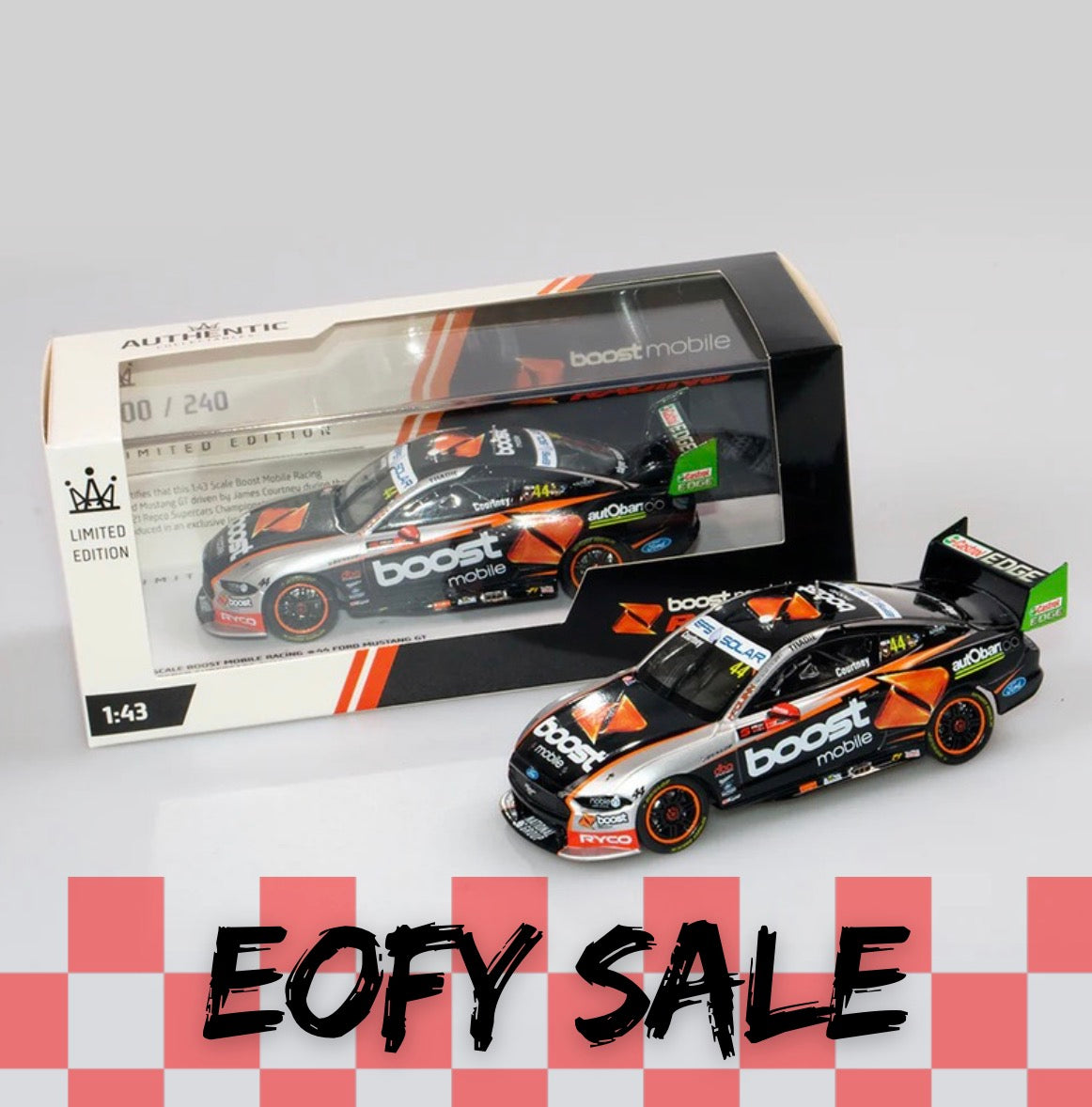 1:43 BOOST MOBILE RACING #44 2021 SEASON