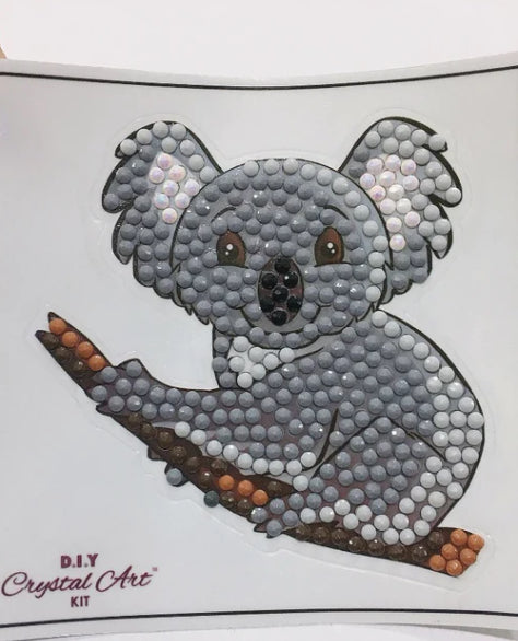 Crystal Art 9X9 Motif Koala Bear