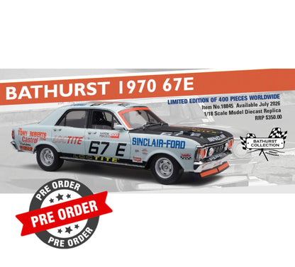 1:18 FORD XW FALCON 1970 BATHURST 67E