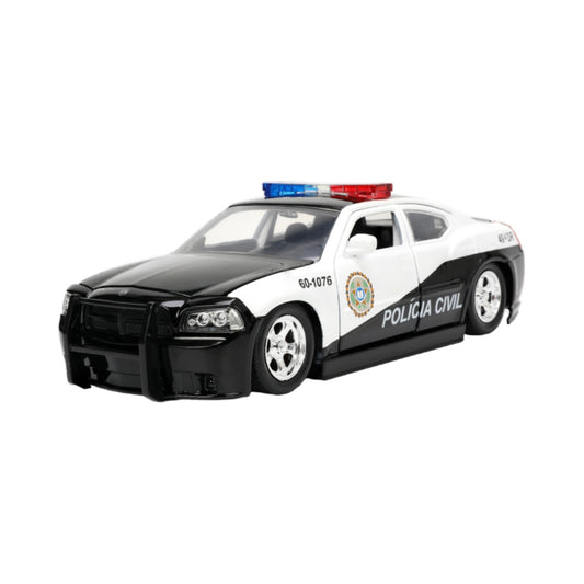 D/C 1:24 F&F 06 DODGE CHARGER POLICE CAR