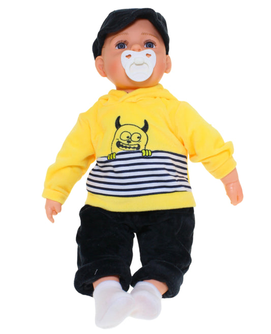 BABY DOLL OLIVER YELLOW W DUMMY