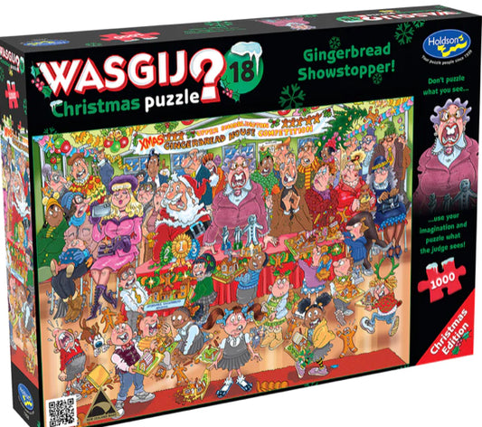 Puzzle 1000Pc Wasgij 18 Xmas Gingerbread