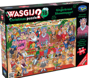 PUZZLE 1000PC WASGIJ 18 XMAS GINGERBREAD