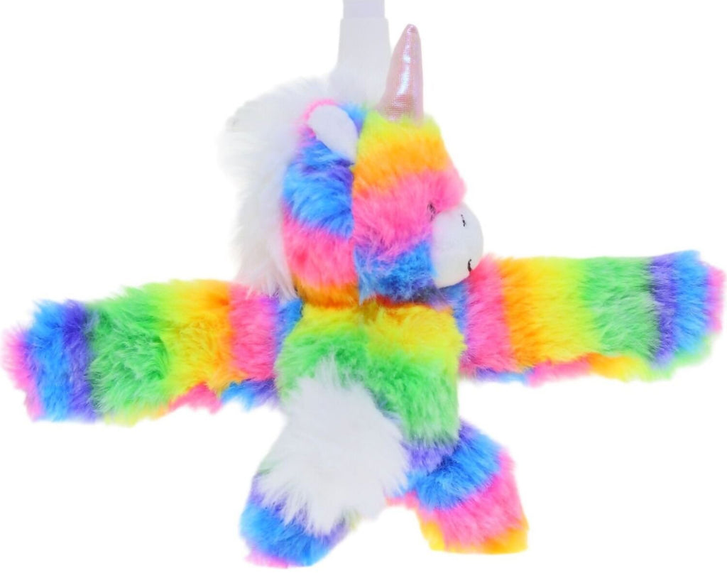 FURRY SNAP PALS RAINBOW UNICORN