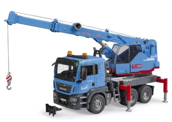 BRUDER 1:16 MAN TGS CRANE TRUCK