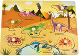 PEG PUZZLE DINOSAURS